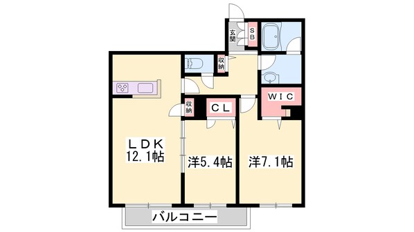 シャーメゾン　アトリエールの物件間取画像